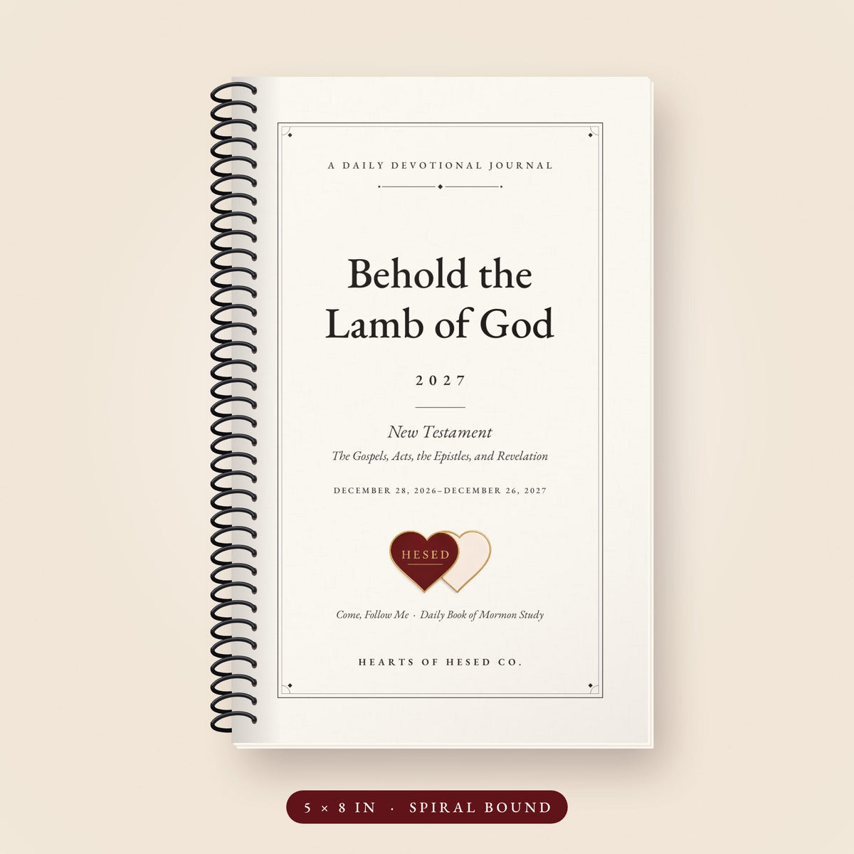 Classic Edition spiral-bound journal cover