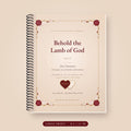 Floral Edition spiral-bound journal cover (Large Print)